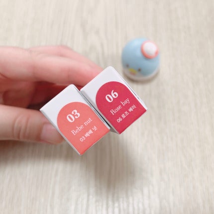 ドリズルバーム/mude/口紅を使ったクチコミ(3枚目)