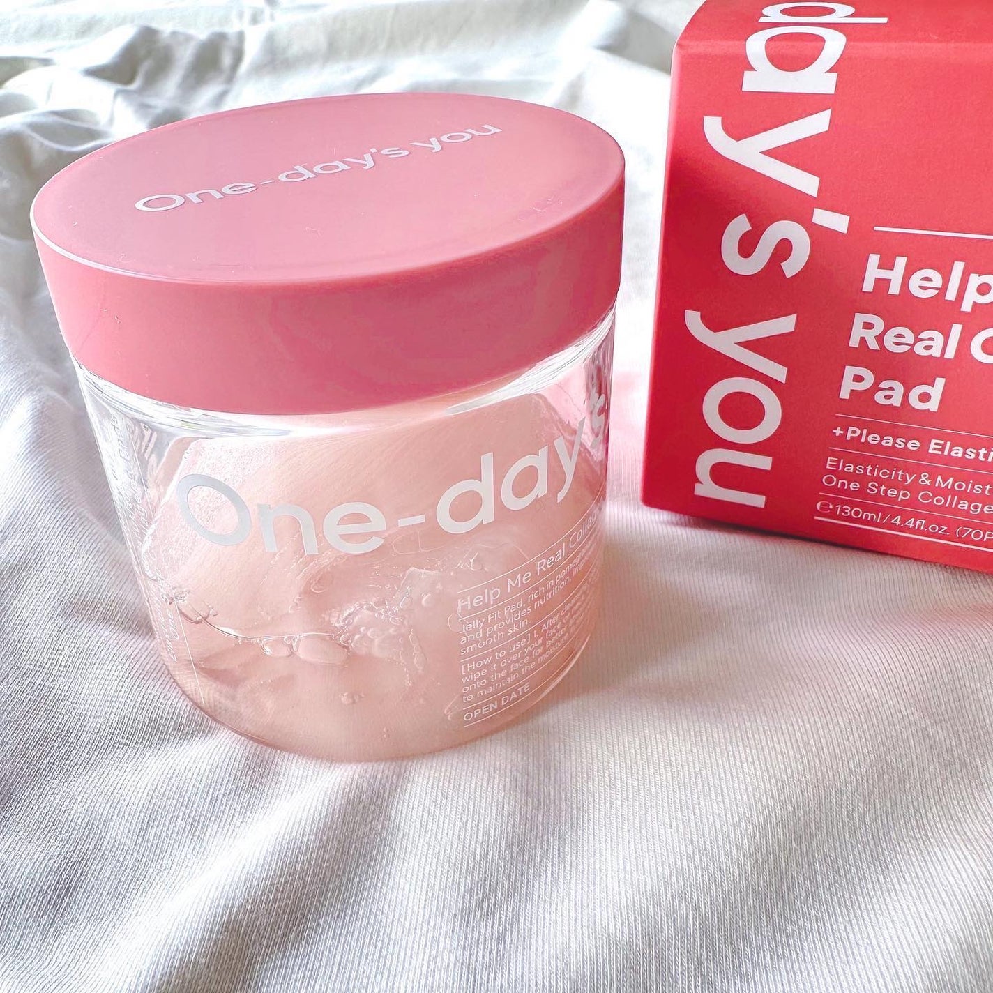 ヘルプミー! リアルコラーゲンパッド/One-day's you/トナーパッドを使ったクチコミ(3枚目)