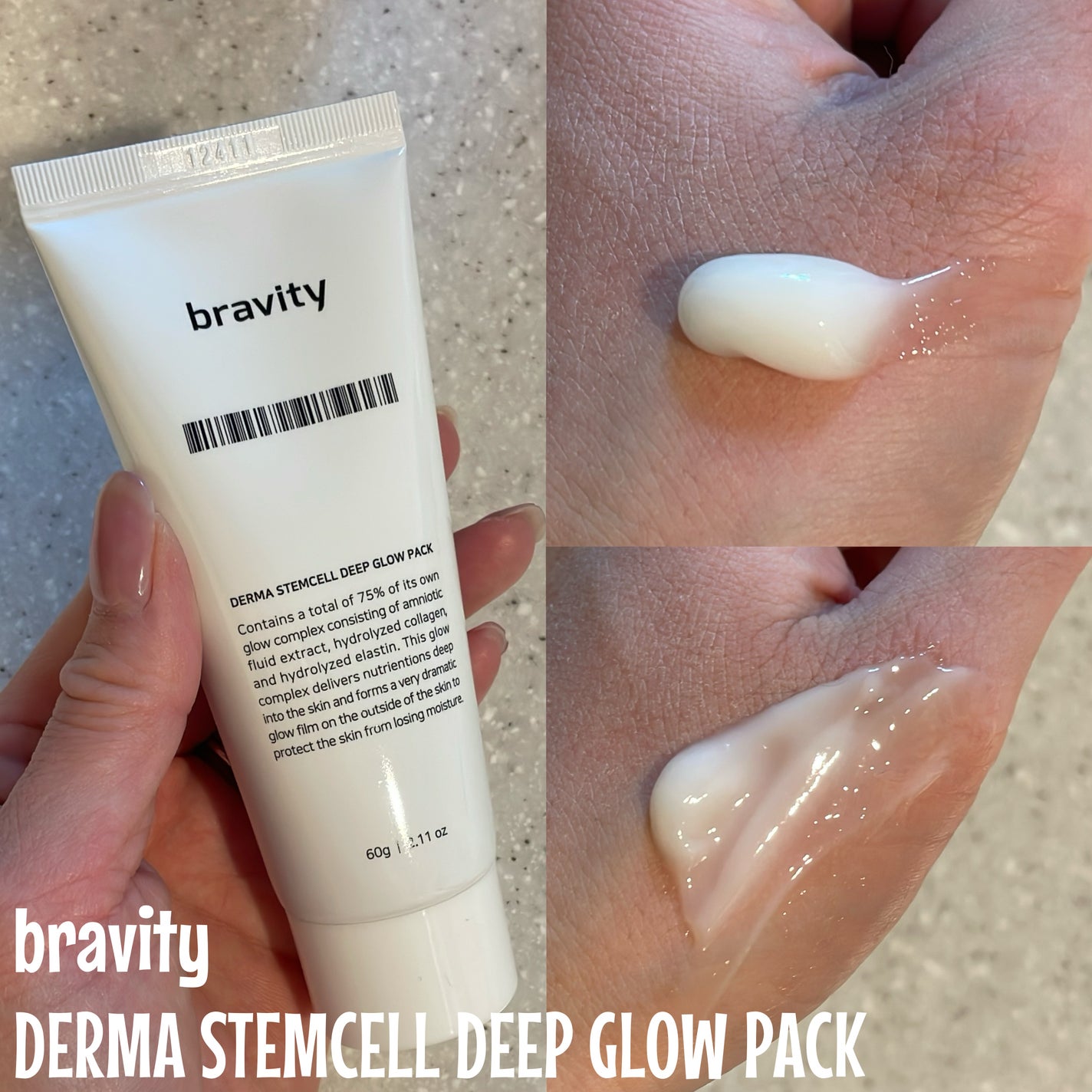 STEMCELL DEEP GLOW PACK/bravity/シートマスク・パックを使ったクチコミ(2枚目)