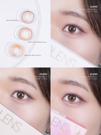 Real Ring 1day/OLENS/ワンデー(1DAY)カラコンを使ったクチコミ(1枚目)