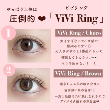 ViVi Ring 1day/OLENS/ワンデー（１DAY）カラコンを使ったクチコミ（2枚目）