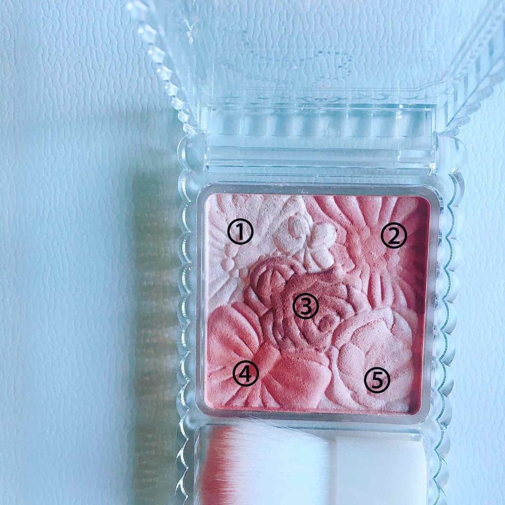 グロウフルールチークス/キャンメイク/パウダーチークを使ったクチコミ(4枚目)