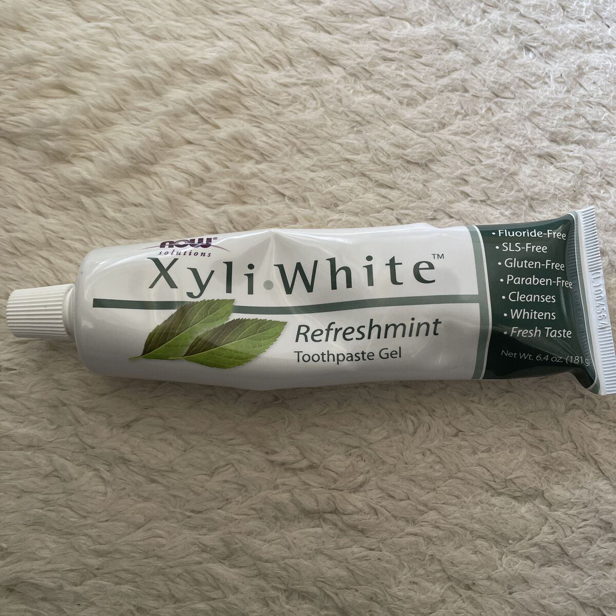 XyliWhite Toothpaste Gel Refreshmint/Now Foods/歯磨き粉を使ったクチコミ（1枚目）