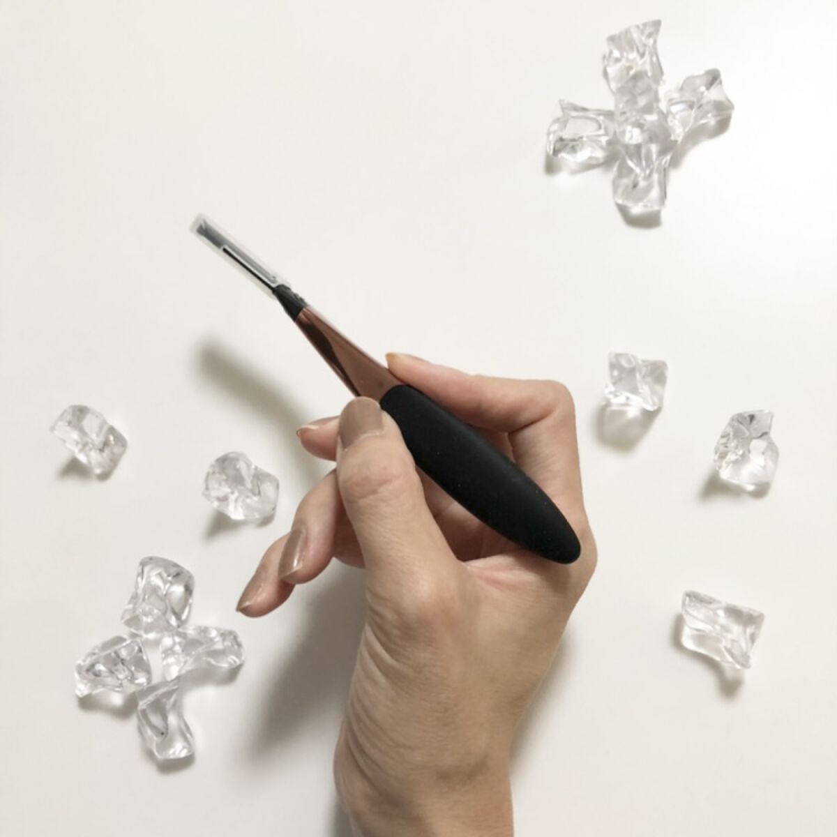 サロンプラス トーンアップ フェイススムーサー ホルダー（刃付き）/サロンプラス/シェーバーを使ったクチコミ（2枚目）