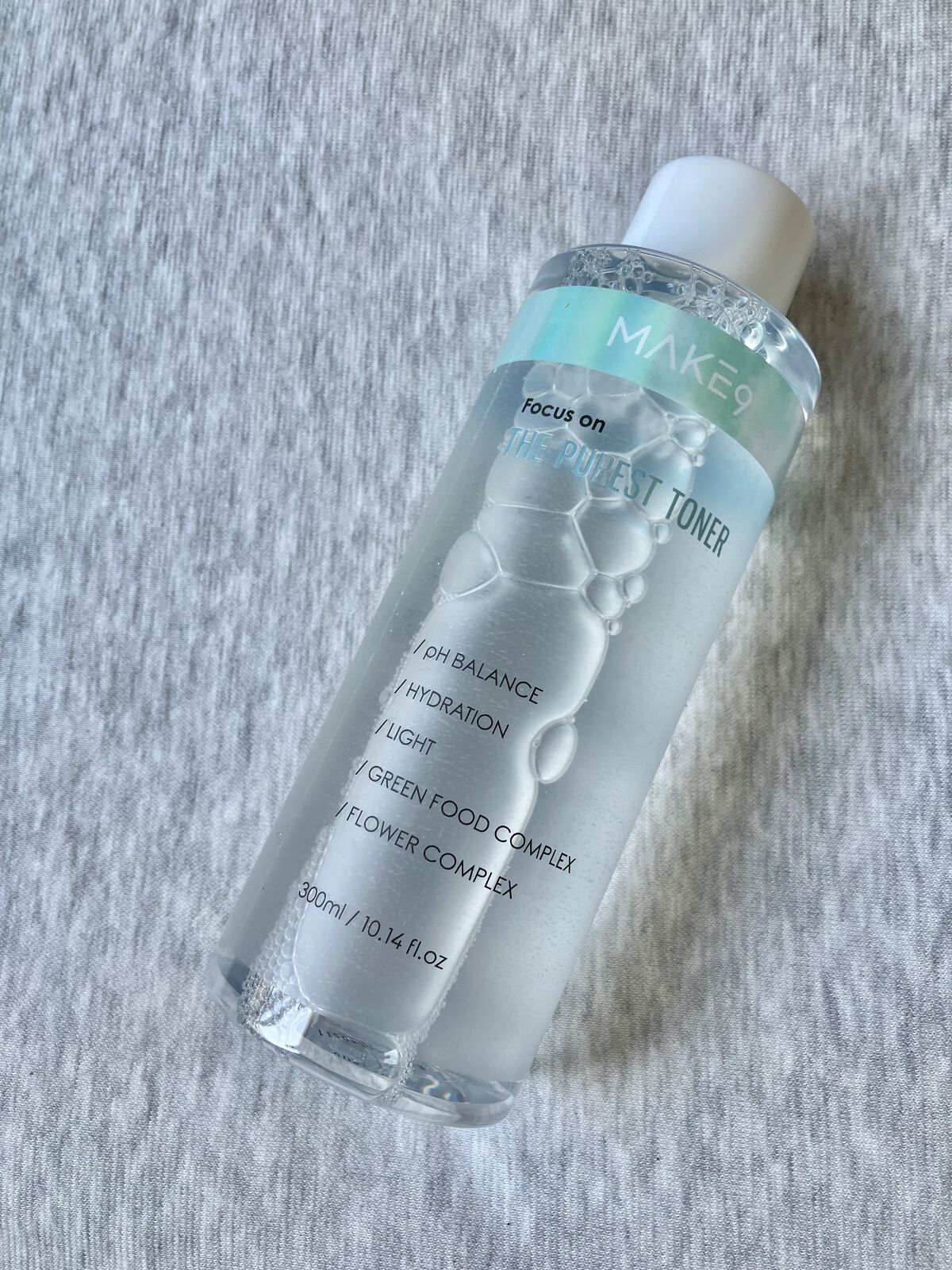 ザ・ピュアレストトナー/MAKE9/化粧水を使ったクチコミ（2枚目）
