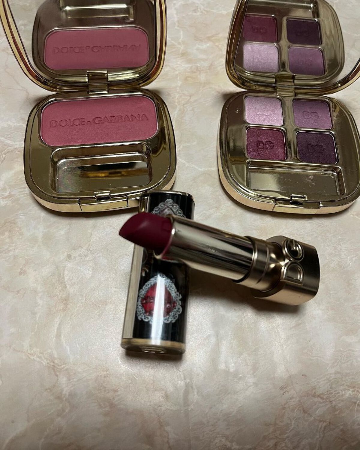 フェリンアイズ インテンスアイシャドウ クアッド/DOLCE&GABBANA BEAUTY/アイシャドウパレットを使ったクチコミ（1枚目）