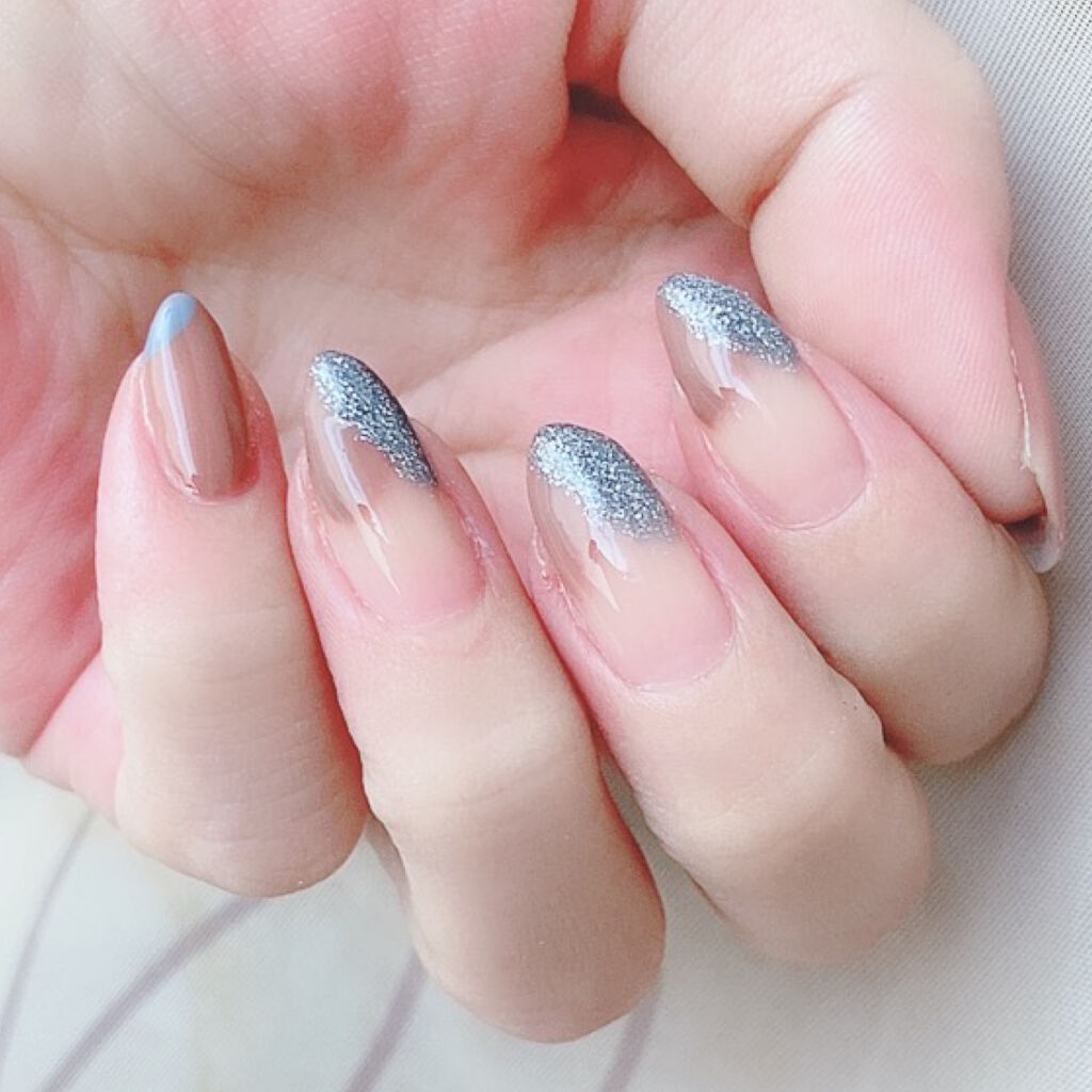 ネイルホリック リミテッドカラー Spring Denim/ネイルホリック/マニキュアを使ったクチコミ（2枚目）