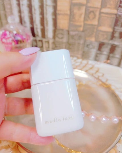 リキッドファンデーション/media luxe/リキッドファンデーションを使ったクチコミ(2枚目)