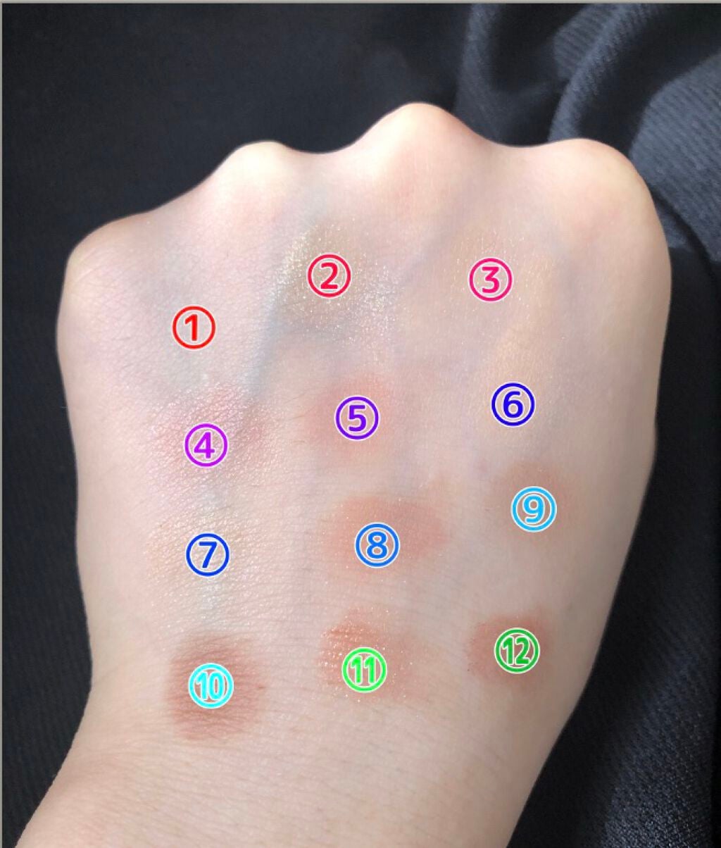 ディアダイアリー・ラブリームード/KISS NEW YORK/アイシャドウパレットを使ったクチコミ(3枚目)