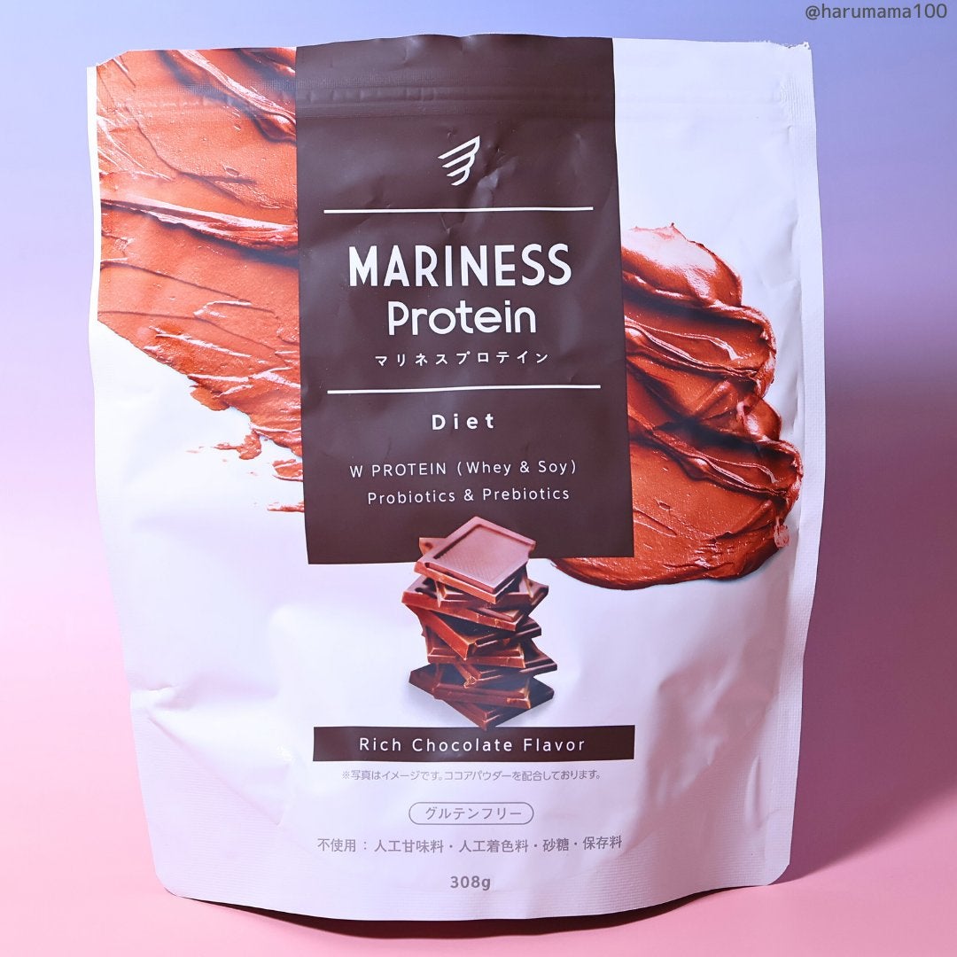 マリネスプロテイン(リッチチョコレートフレーバー)/mariness/その他プロテインを使ったクチコミ(7枚目)