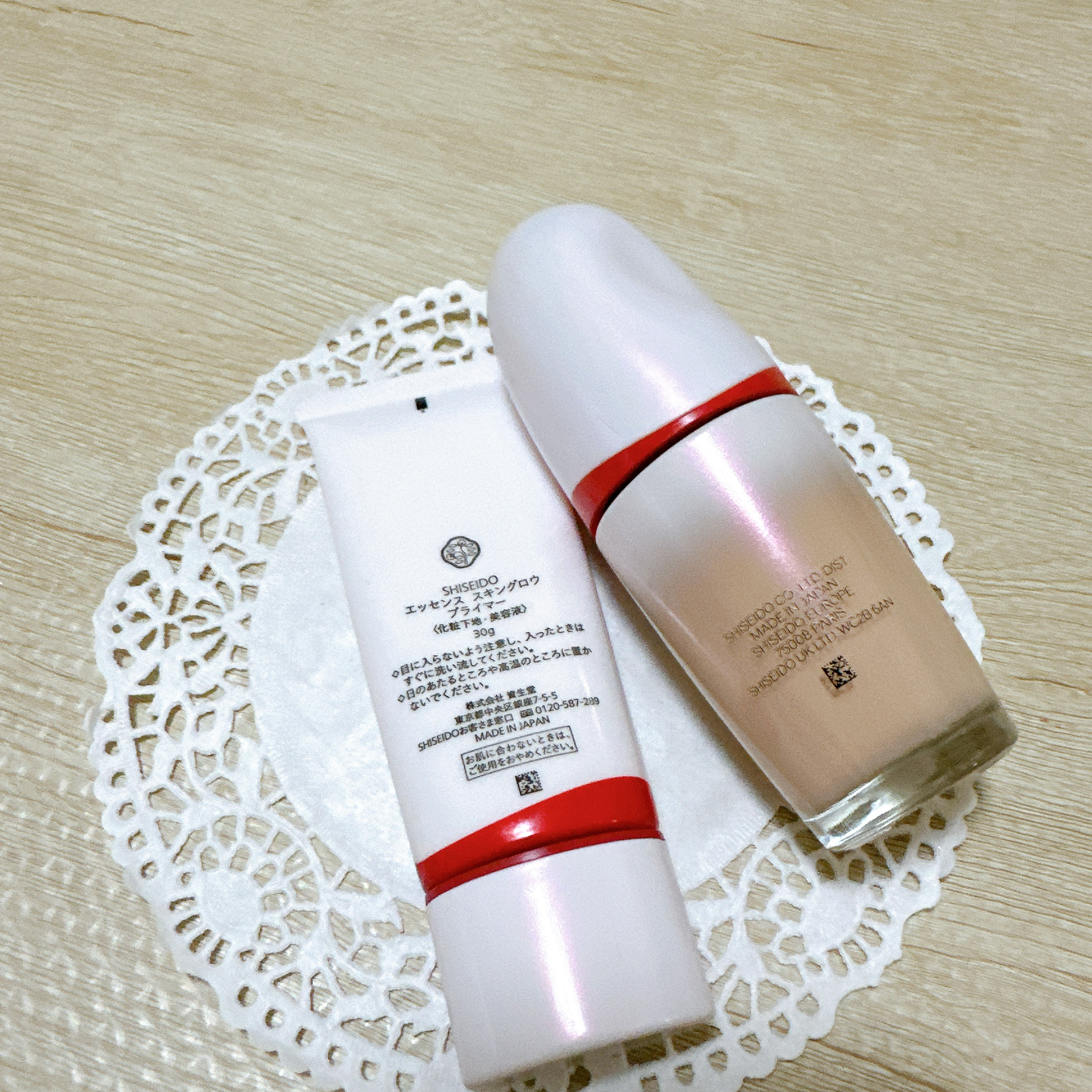 エッセンス スキングロウ プライマー	/SHISEIDO/化粧下地を使ったクチコミ（3枚目）