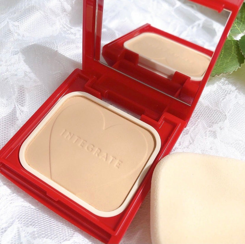 プロフィニッシュファンデーション/インテグレート/パウダーファンデーションを使ったクチコミ(2枚目)