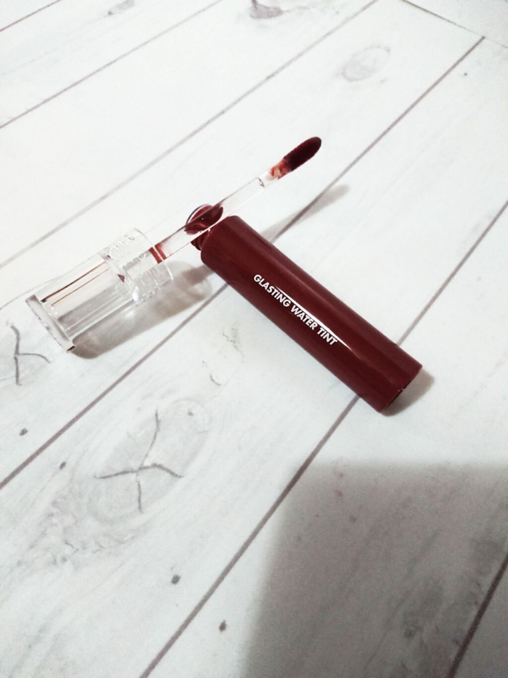 グラスティングウォーターティント/rom&nd/リップティントを使ったクチコミ(2枚目)