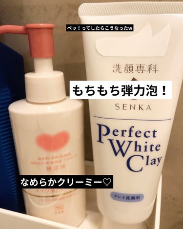 パーフェクトホワイトクレイ ２５％増量/SENKA（専科）/洗顔フォームを使ったクチコミ（1枚目）