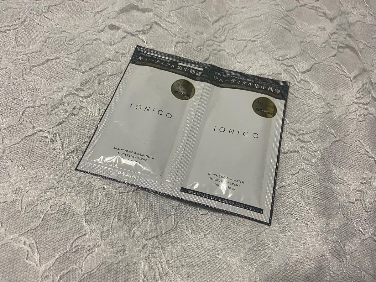 プレミアムイオン クイックスムースウォーター （毛髪美容補修水）/IONICO/洗い流すヘアトリートメントを使ったクチコミ（1枚目）