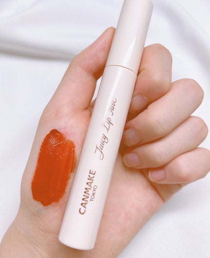 ジューシーラスティングティント/rom&nd/リップティントを使ったクチコミ(4枚目)