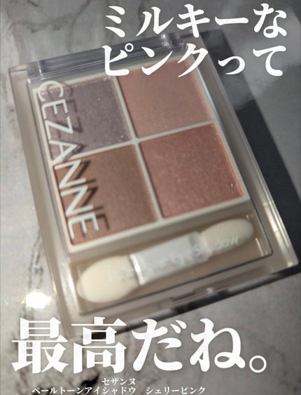 ペールトーンアイシャドウ/CEZANNE/アイシャドウを使ったクチコミ(1枚目)
