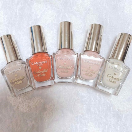カラフルネイルズ/キャンメイク/マニキュアを使ったクチコミ(2枚目)