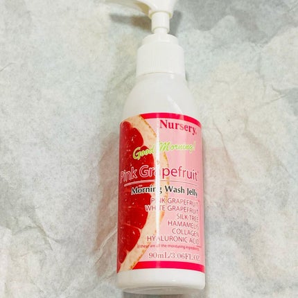 モーニングウォッシュジェリー ピンクグレープフルーツ/Nursery(ナーセリー)/その他洗顔料を使ったクチコミ(3枚目)