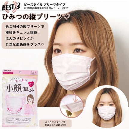 3D不織布マスク/MASCODE/マスクを使ったクチコミ(5枚目)