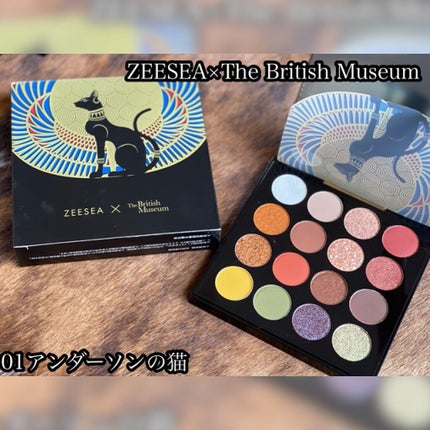 大英博物館 エジプトシリーズ アイシャドウパレット/ZEESEA/アイシャドウパレットを使ったクチコミ(1枚目)