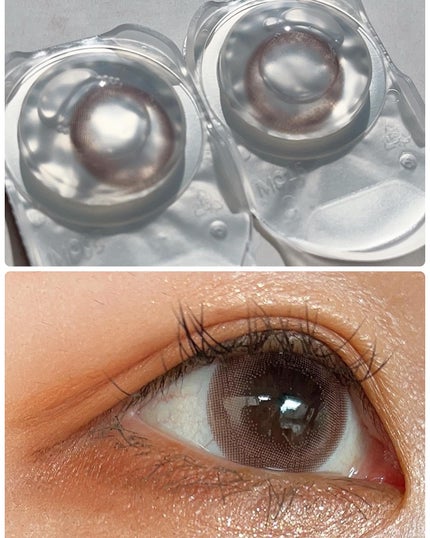 LOUER/LOUER/カラーコンタクトレンズを使ったクチコミ(3枚目)