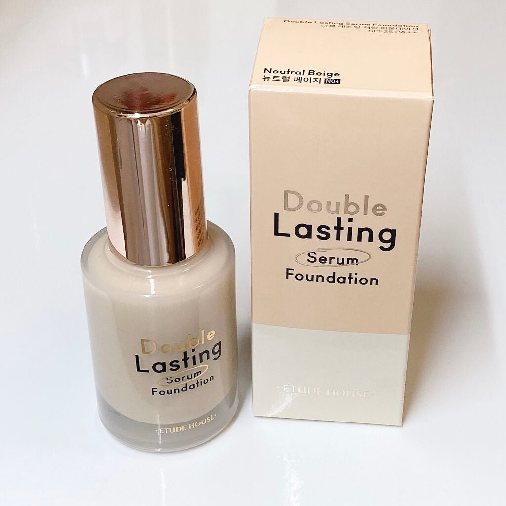 ダブルラスティング セラムファンデーション/ETUDE/リキッドファンデーションを使ったクチコミ(1枚目)