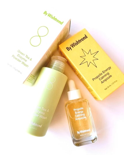 プロポリスエナジーカーミングアンプル/By Wishtrend/美容液を使ったクチコミ(9枚目)