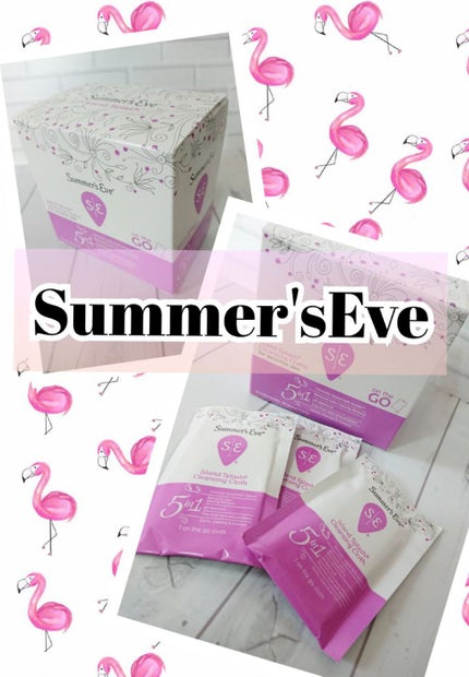 Summer's Eve(サマーズイブ) Summer’s Eve Cleansing Wipeのクチコミ「🌜Summer's Eve5 in 1クレンジングクロス(アイランドスプラッシュ)🌜
アイ.....」(1枚目)