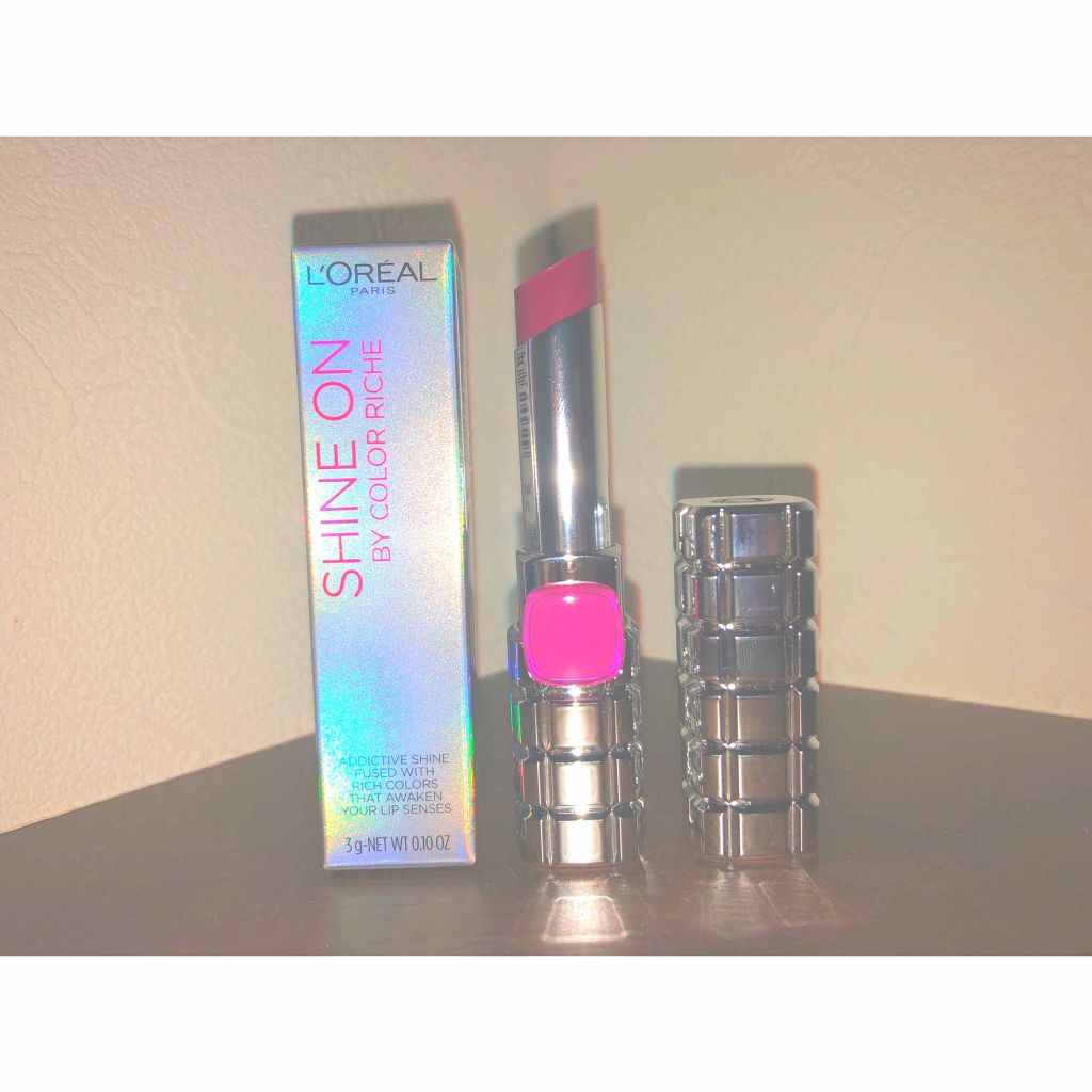 ルージュ ヴォリュプテ シャイン/YVES SAINT LAURENT BEAUTE/口紅を使ったクチコミ（1枚目）