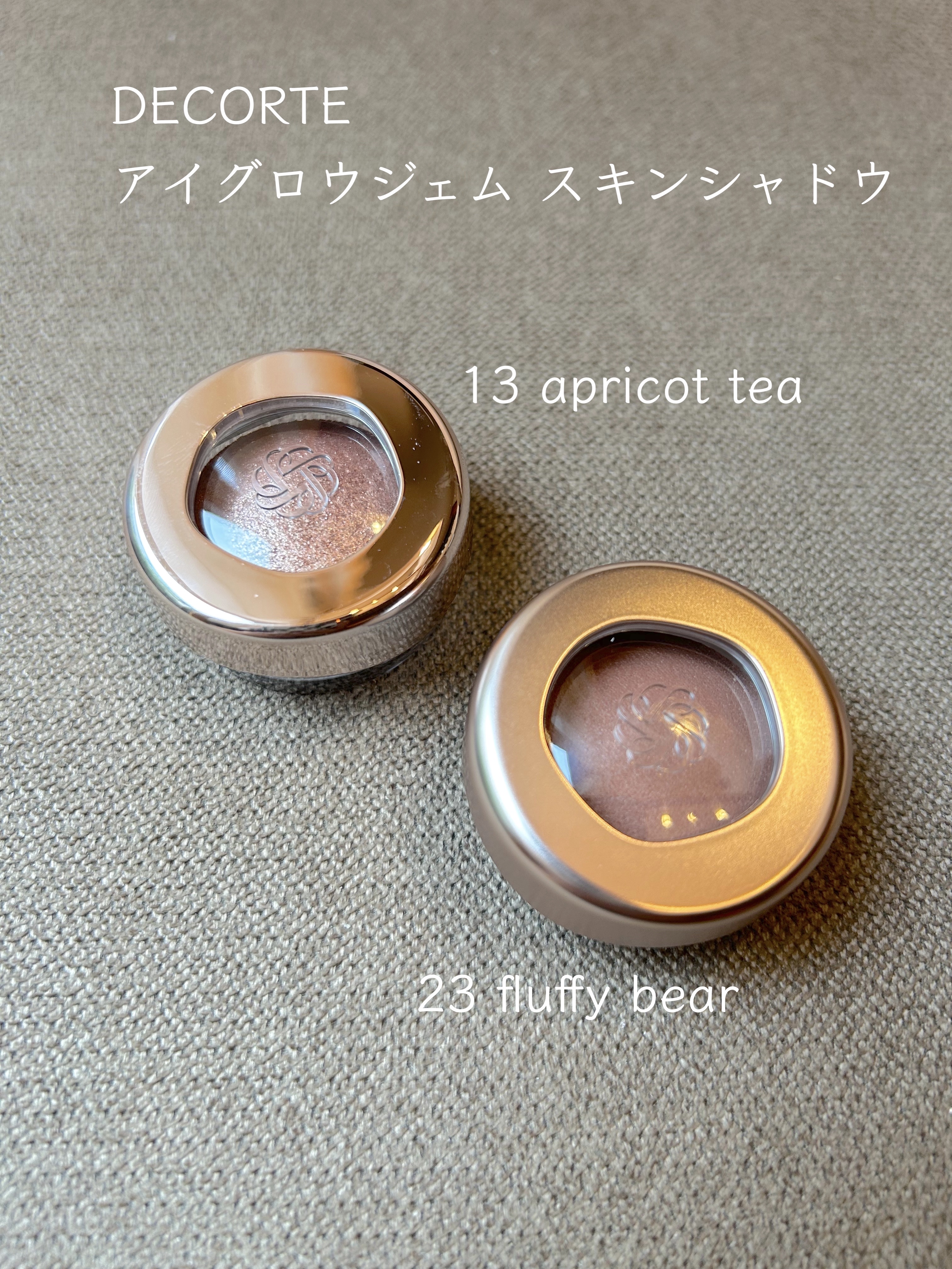 DECORTÉ
アイグロウジェム スキンシャドウ
の追加を載せてなかったｱﾜ((ﾟﾟддﾟﾟ ))ﾜﾜ! !

最初に買ったのが
22M sakura mousse
淡い淡い桜色、
しっとりしてるし、
ベースに涙袋にと万能なカラー
これはレ