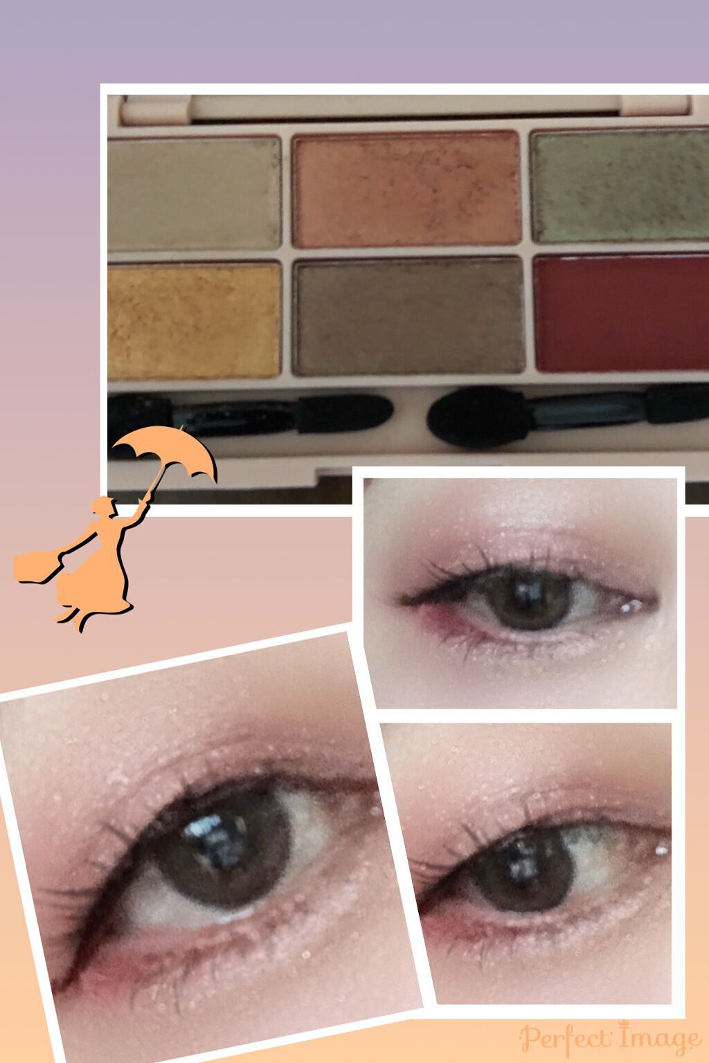 イロアソビ 6色アイパレット/iroasobi/アイシャドウパレットを使ったクチコミ（3枚目）