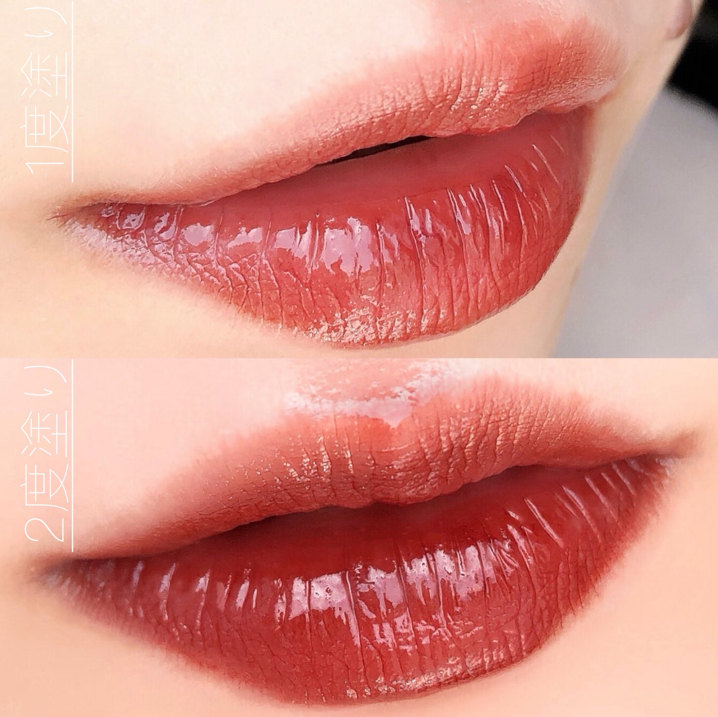 ザ ウォータリーデューティント/MERZY/リップティントを使ったクチコミ(6枚目)