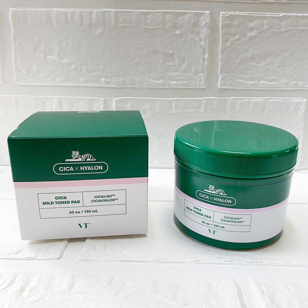 CICA マイルドトナーパッド/VT/トナーパッドを使ったクチコミ(1枚目)