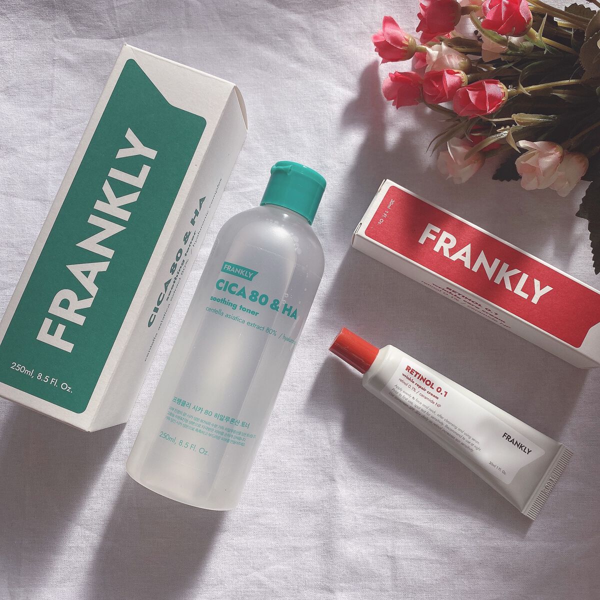 レチノール0.1%クリーム/Frankly/フェイスクリームを使ったクチコミ(1枚目)