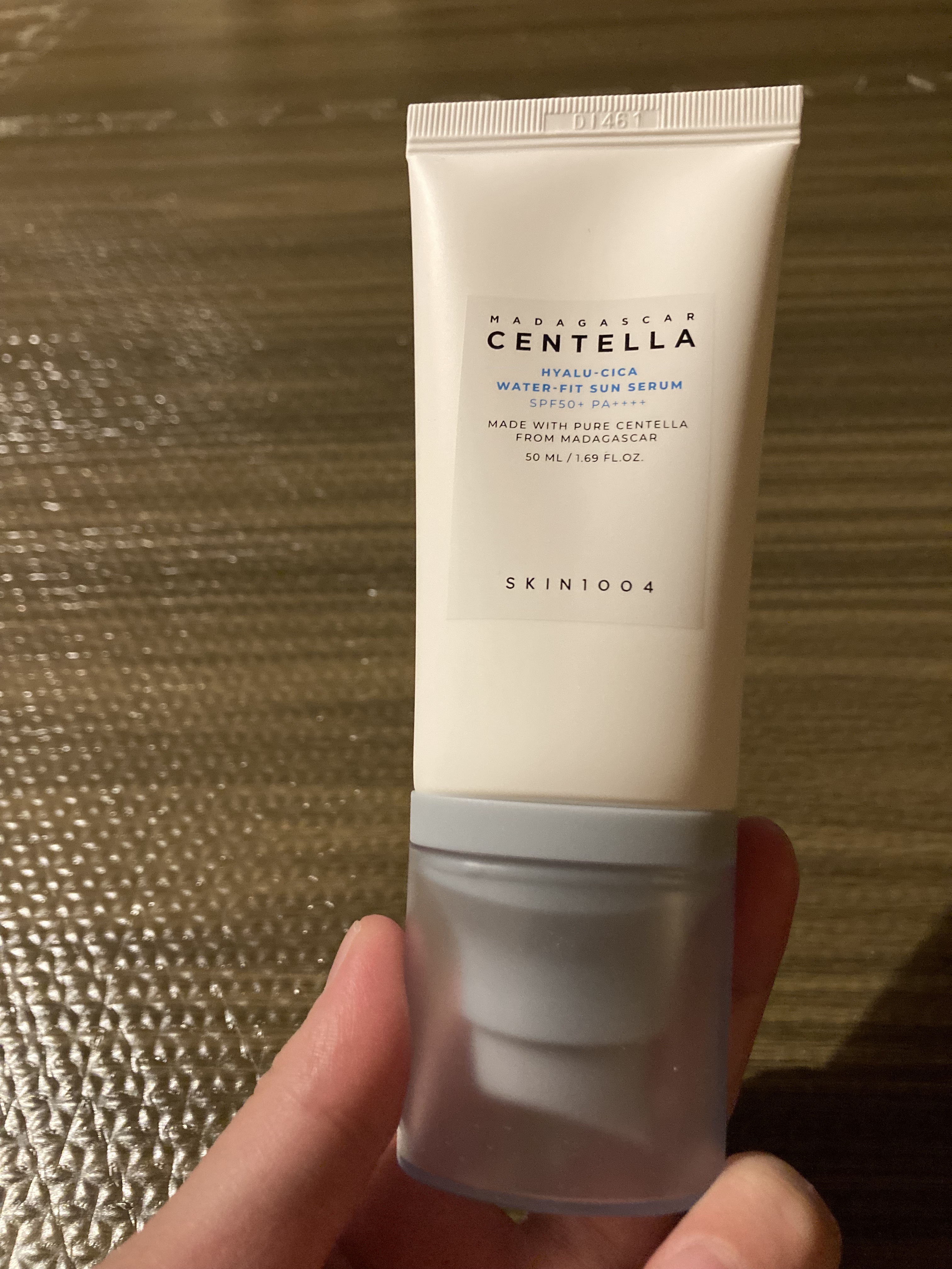ヒアルーシカ ウォーターフィット サンセラム/SKIN1004/日焼け止めローションを使ったクチコミ（1枚目）