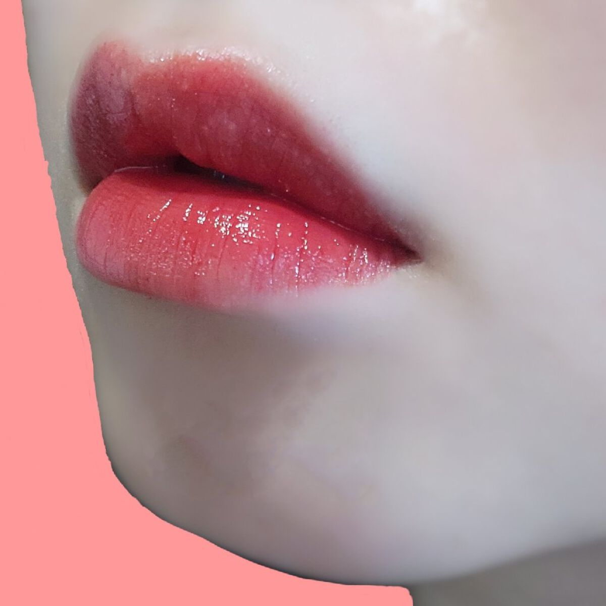ジューシーリブティント 04 クランベリー/RICAFROSH/リップティントを使ったクチコミ（3枚目）