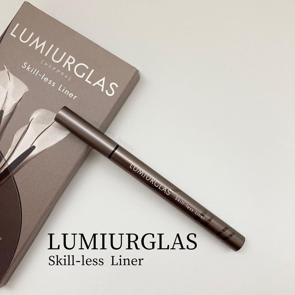 スキルレスライナー/LUMIURGLAS/リキッドアイライナーを使ったクチコミ(1枚目)