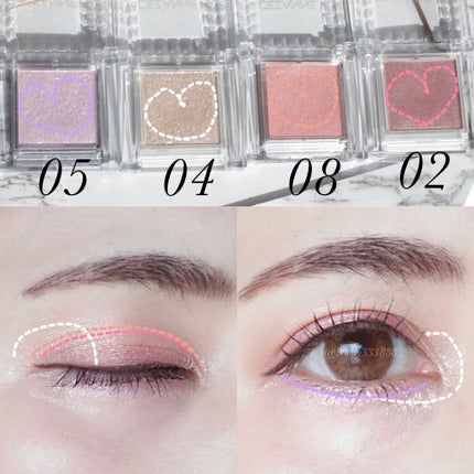 シングルカラーアイシャドウ/CEZANNE/単色アイシャドウを使ったクチコミ(3枚目)