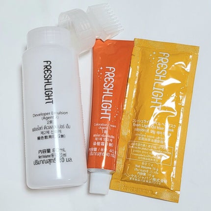 ミルキーヘアカラー/フレッシュライト/ヘアカラーを使ったクチコミ(2枚目)