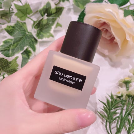(旧)アンリミテッド ラスティング フルイド/shu uemura/リキッドファンデーションを使ったクチコミ(8枚目)
