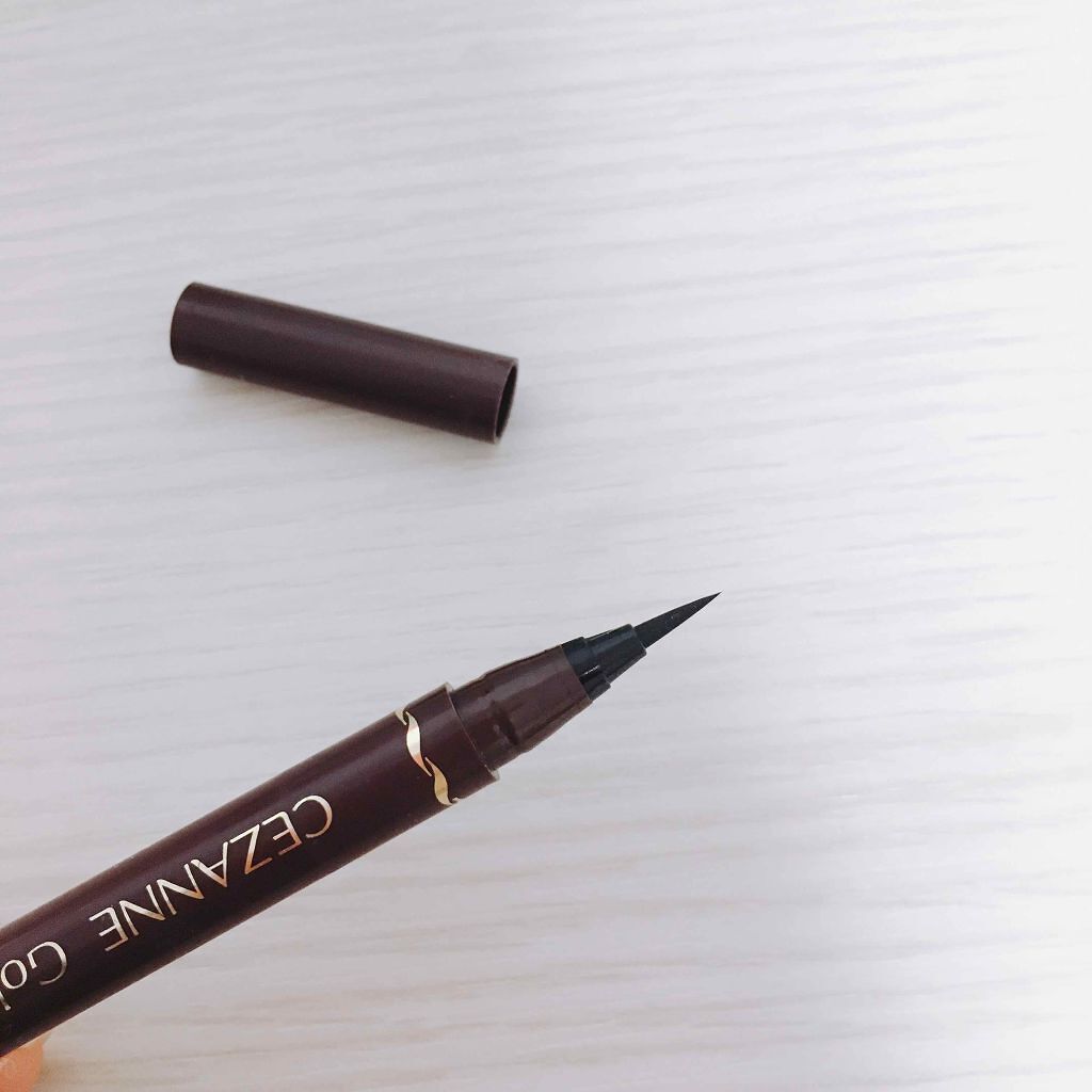 極細 アイライナーR/CEZANNE/リキッドアイライナーを使ったクチコミ(2枚目)