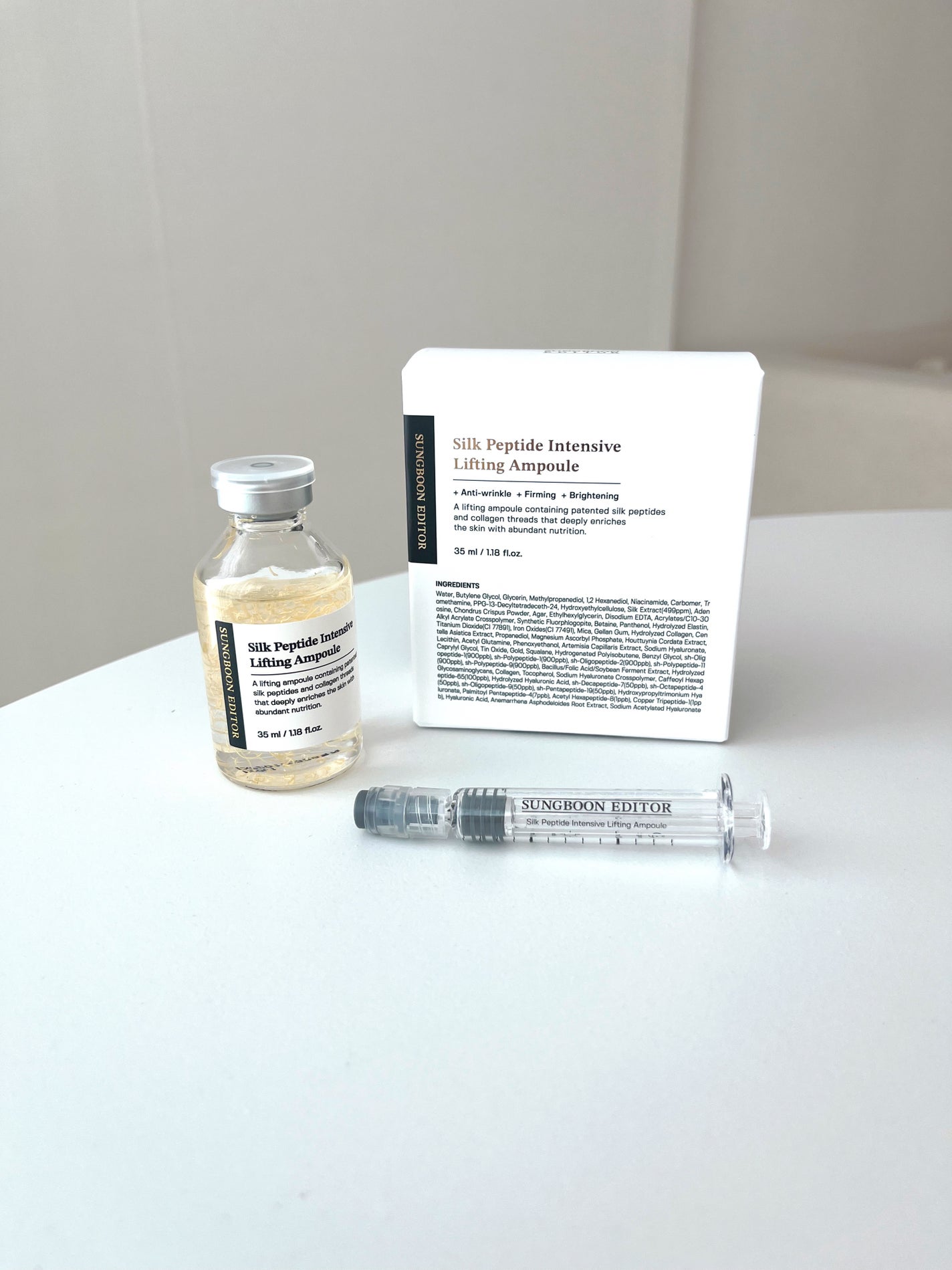 シルクペプチドインテンシブリフティングアンプル/SUNGBOON EDITOR(成分エディター)/美容液を使ったクチコミ(1枚目)