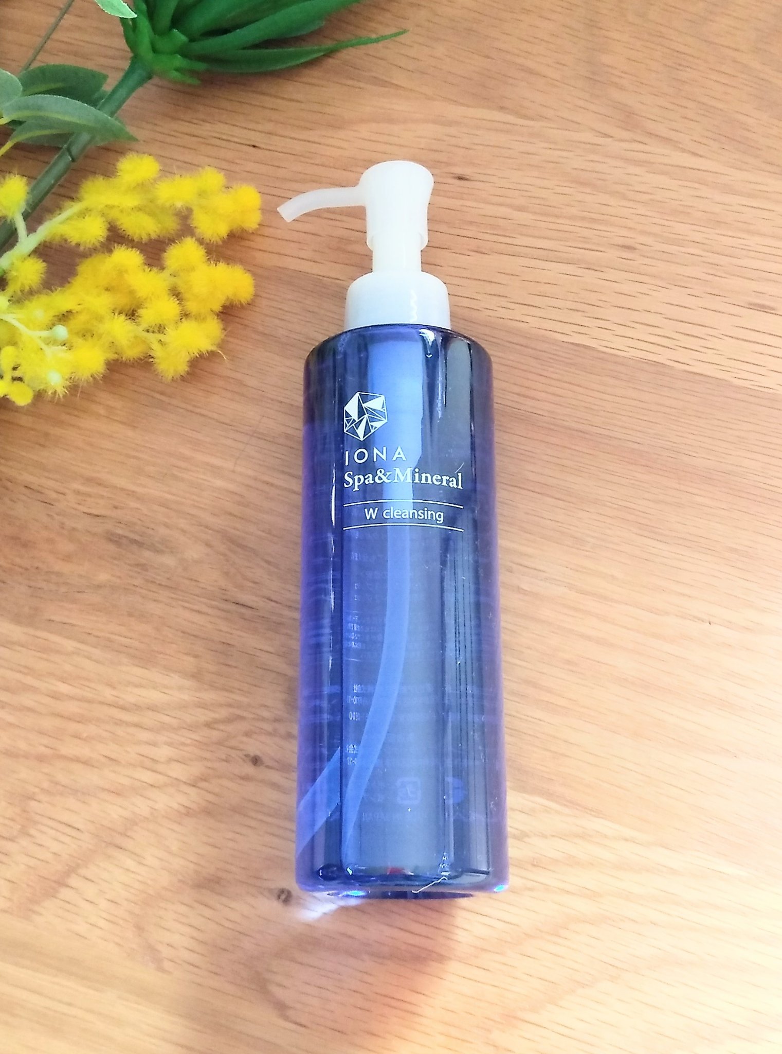 Ｗクレンジング /イオナ スパ＆ミネラル/オイルクレンジングを使ったクチコミ（1枚目）