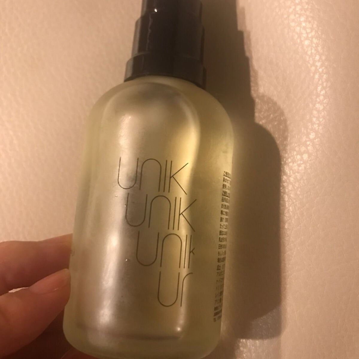 スタイリングナノシルクヘアオイル/UNIK/その他スタイリングを使ったクチコミ(1枚目)