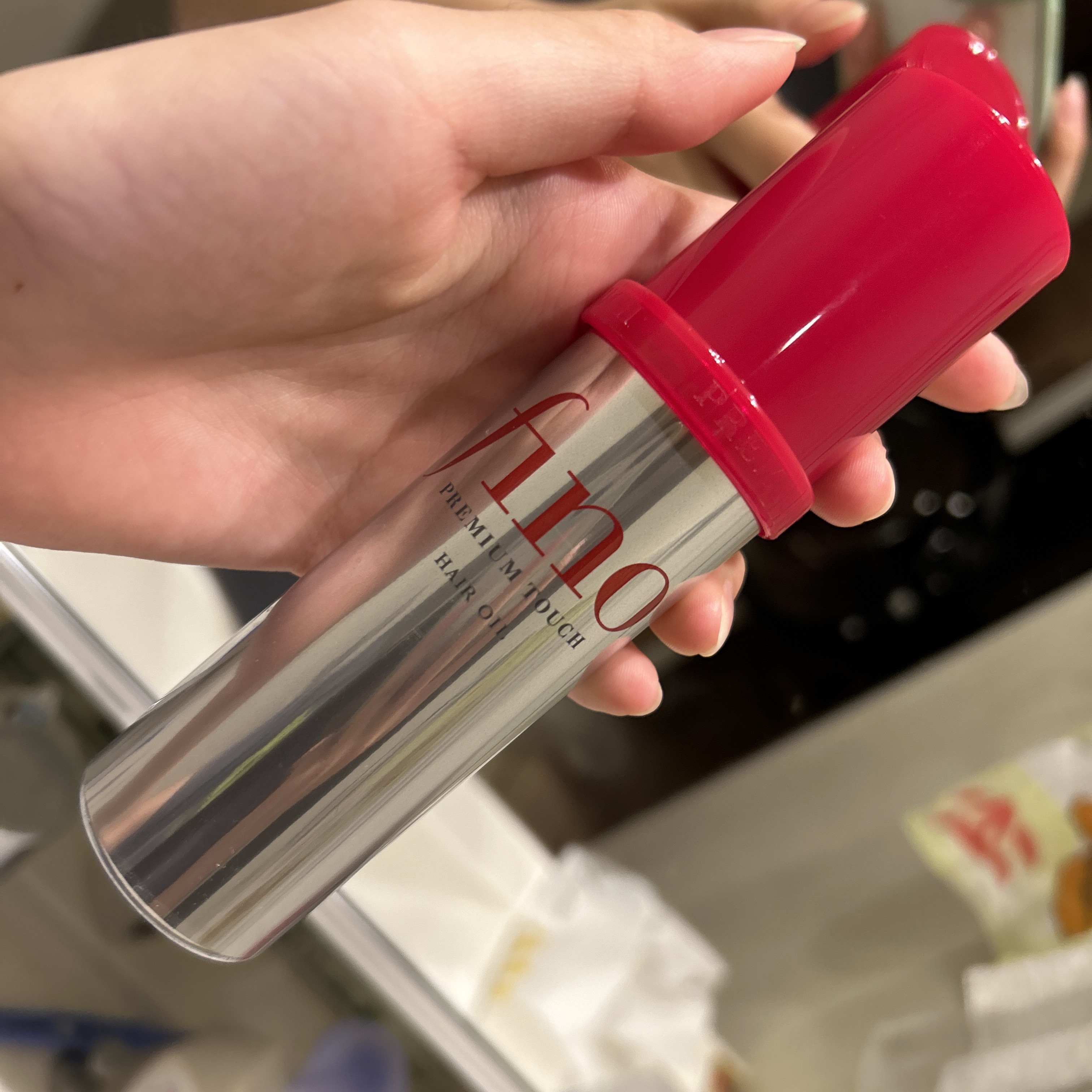 フィーノ　プレミアムタッチ　濃厚美容液ヘアオイル/フィーノ/ヘアオイルを使ったクチコミ（1枚目）