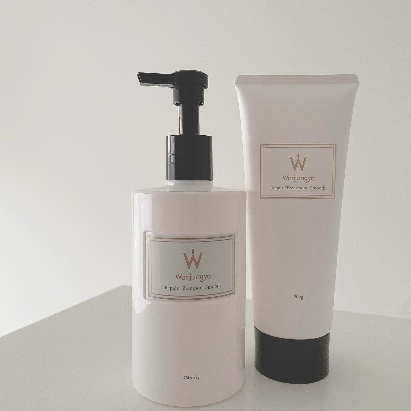 ウォンジョンヨ リペアシャンプー スムース/リペアトリートメント スムース/Wonjungyo/市販シャンプーを使ったクチコミ(1枚目)
