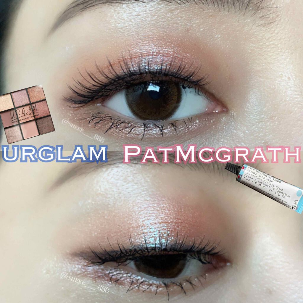 UR GLAM　BLOOMING EYE COLOR PALETTE/U R GLAM/アイシャドウパレットを使ったクチコミ（1枚目）