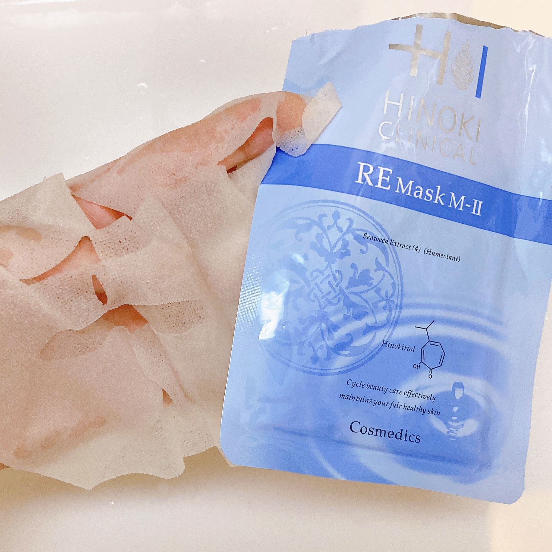REハイブリッドパック/ヒノキ肌粧品/シートマスク・パックを使ったクチコミ（3枚目）