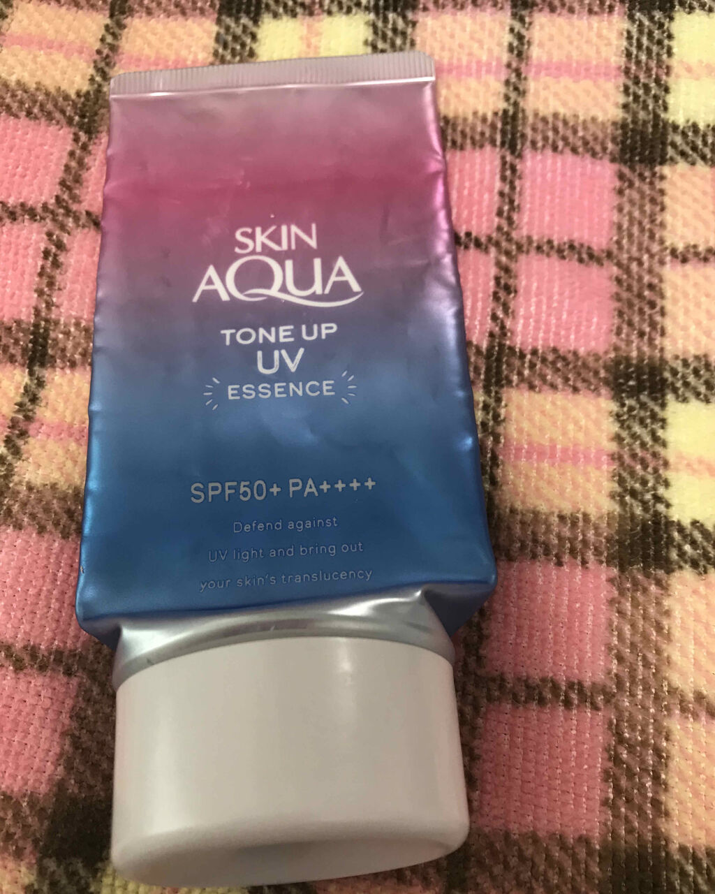 スキンアクア トーンアップUVエッセンス/スキンアクア/日焼け止めクリームを使ったクチコミ（1枚目）